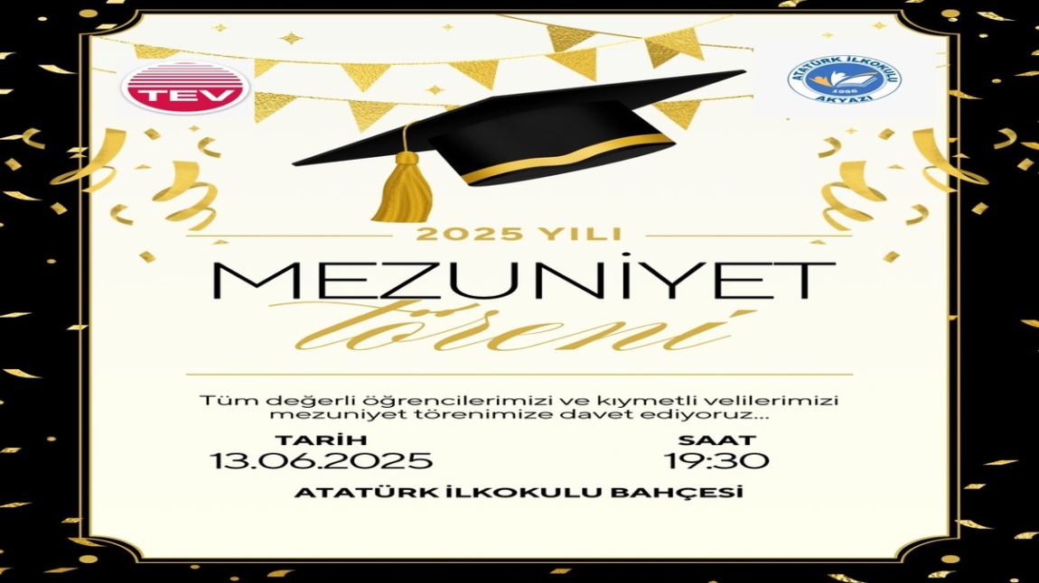 13 Haziran 2025 Mezuniyet Töreni